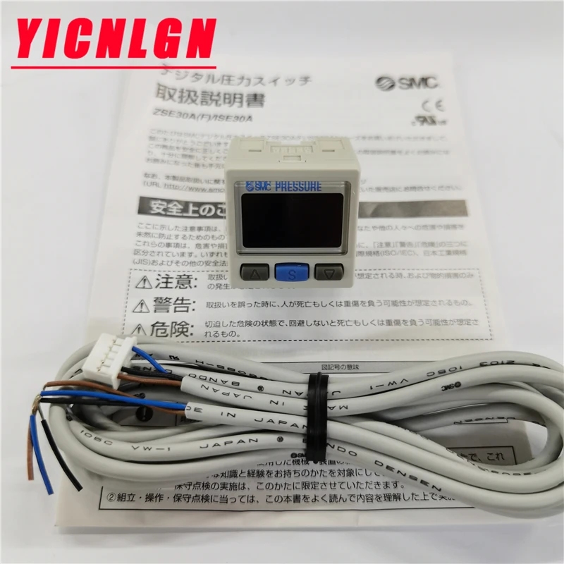 Digital pressure gauge ISE30A-01-N-D-L ZSE30A-01-N-L ZSE30AF-01-N-L High precision digital pressure switch Vacuum sensor