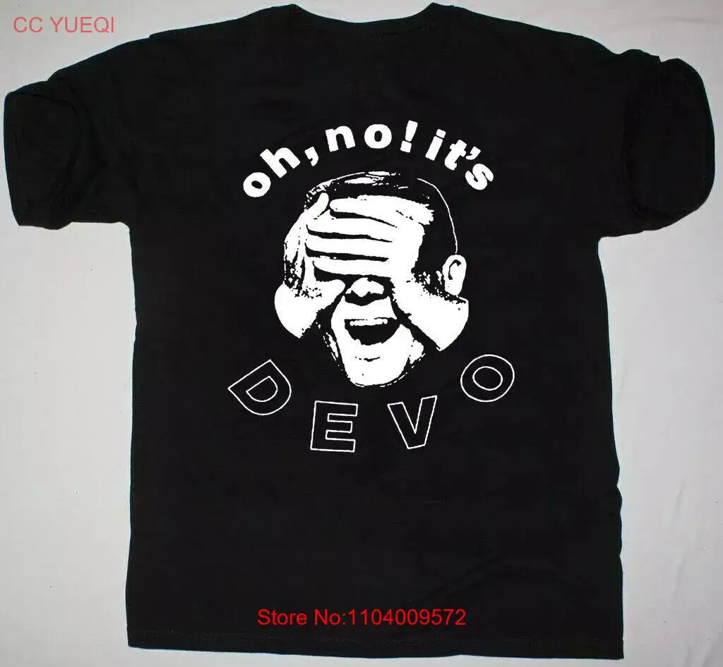 BEST NEW!!! Devo Band Oh No It's Short Sleeve MULTI-COLOR T-Shirt S-5XL