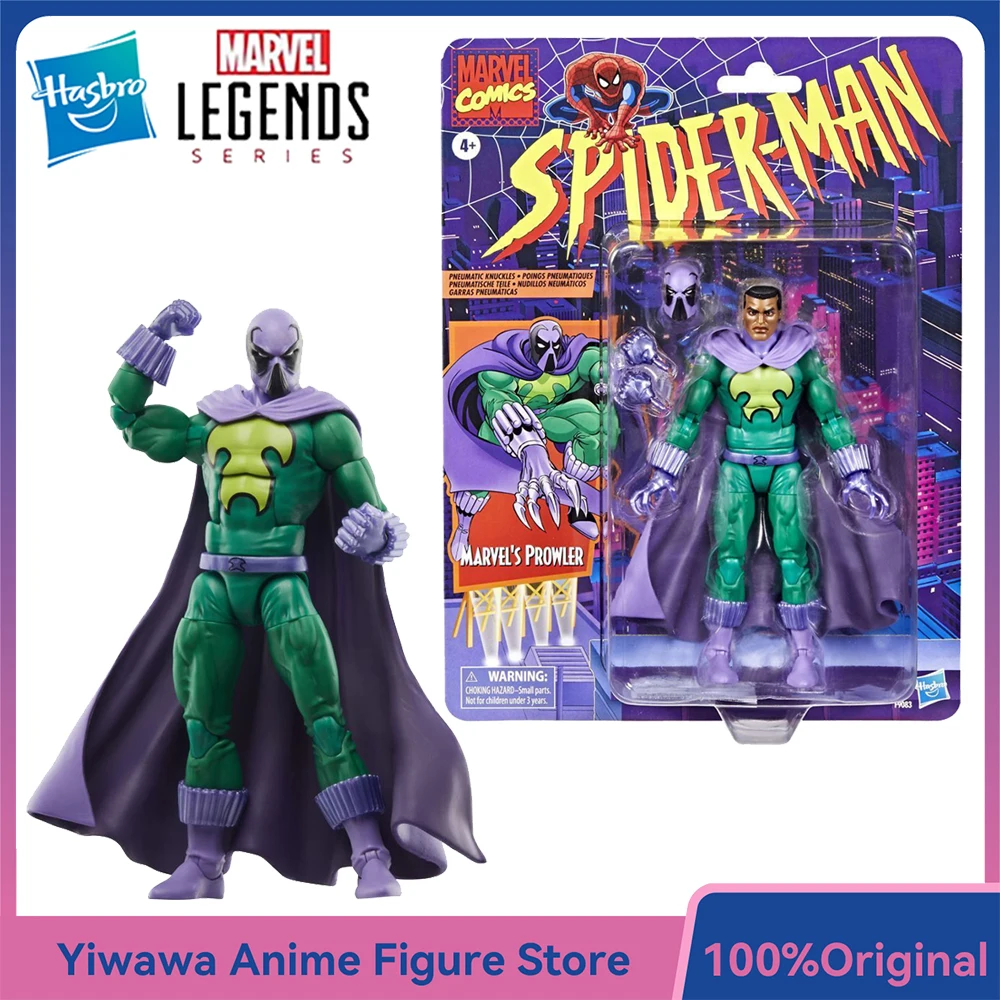 

[In-Stock] Hasbro Marvel Legends Series Marvel's Prowler (SPIDER-MAN) 15cm Collectoble Action Comic Figure Model Gift Toys