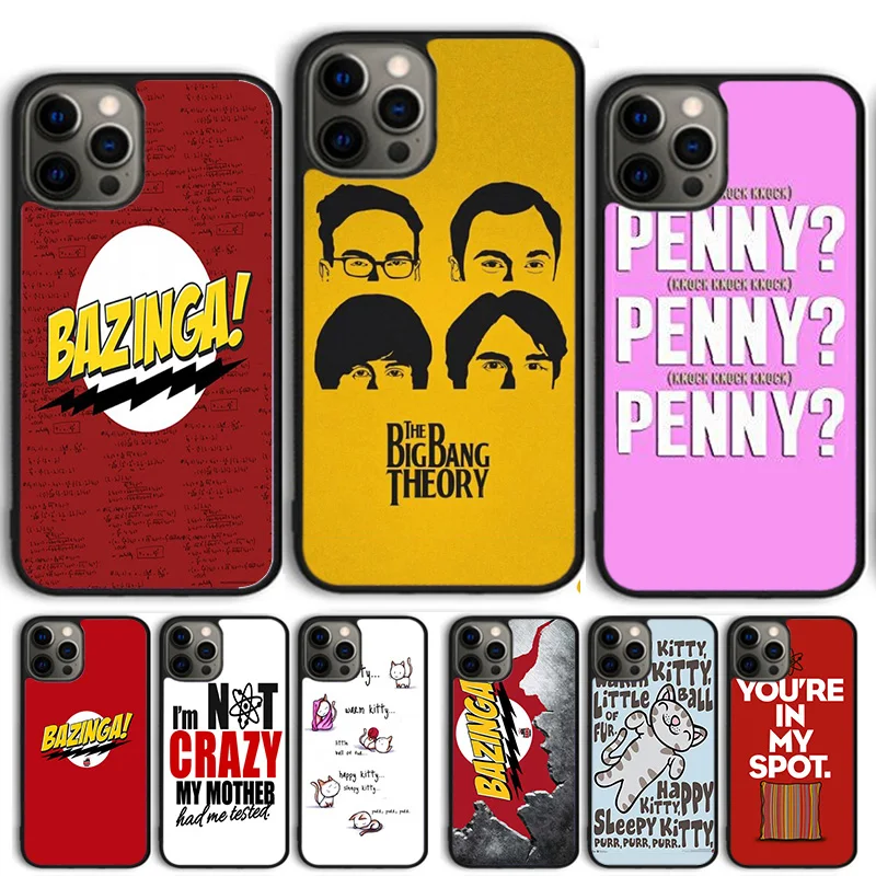 Cats Soft Kitty Song The Big Bang Theory Phone Case Cover For iPhone 16 15 14 13 12 Pro Max mini 11 Pro Max XS XR Plus