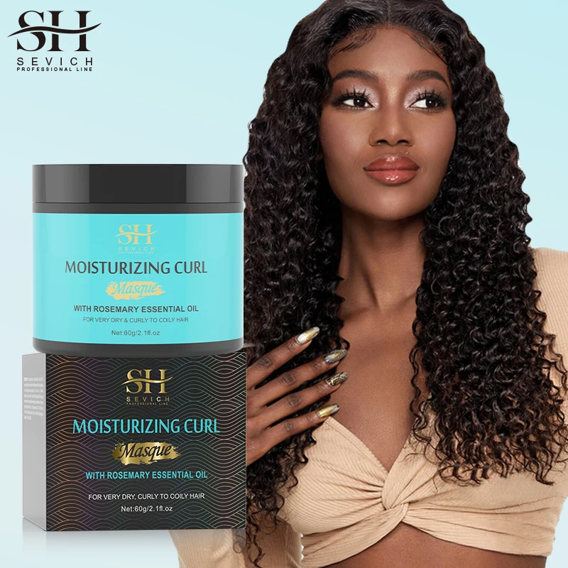 Sevich curl cream for curly hair Deep Moisturizing Natural Hair Cream Styles Bounce Curl Spray Sculpting Boost Hair Conditioner