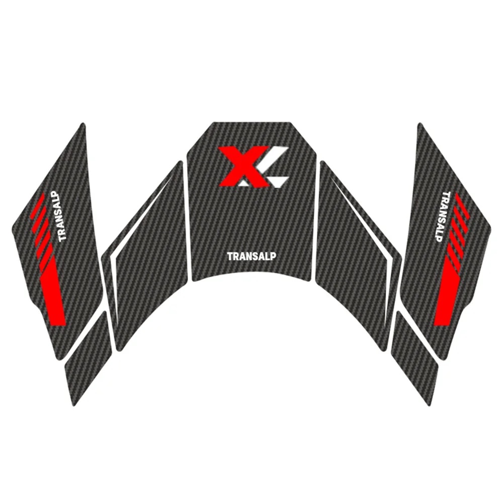 for Honda XL 750 Transalp XL750 TRANSALP 2023 2024 Motorcycle 3D Gel Resin Stickers Kit Tank Pad Protector Sticker