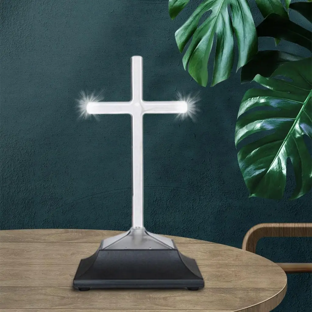 

Solar Powered Cross Light Christian Stake LED Light for Path Lawn Yard Patio Ornament