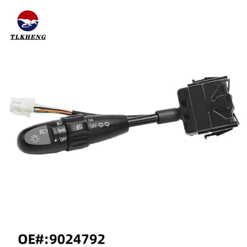 

9024792 Комбинированный переключатель указателей поворота фар для Chevrolet Sail Aveo Aveo5 Pontiac G3, 96540684, 96806619