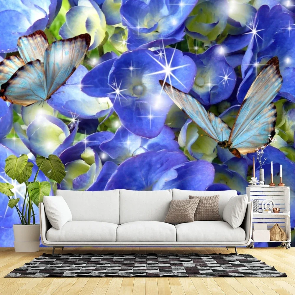 

Vintage Butterfly Pattern Wall Stickers Children Baby Room Ceiling Roof Mural Home Decor Self Adhesive Wall Sticker