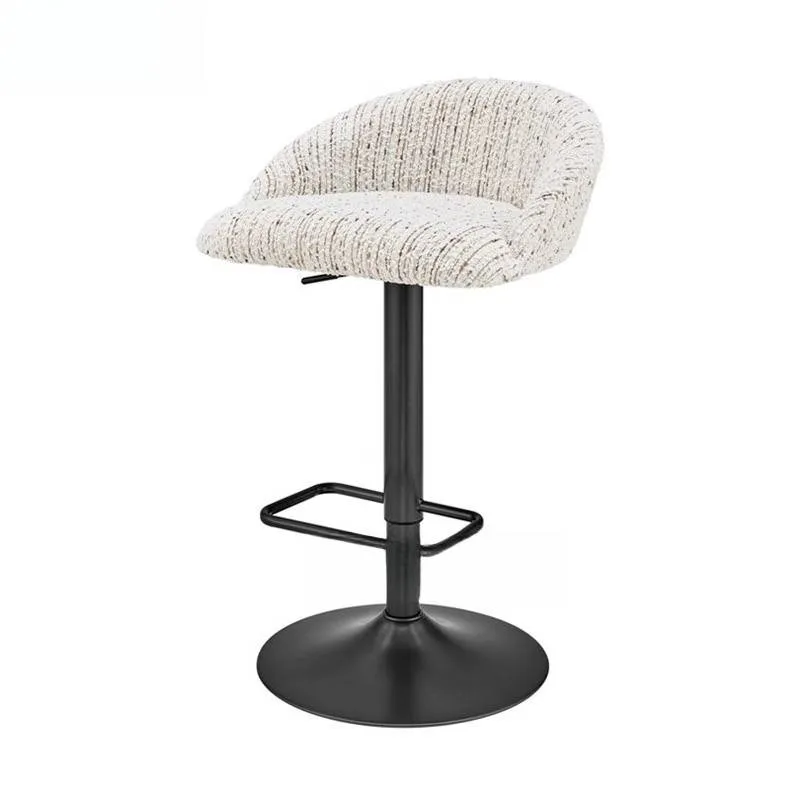 Silla De Bar De soporte Vintage, silla De Bar giratoria ergonómica ligera De tela, Bancos De Barra plegables De Cocina, muebles De Bar