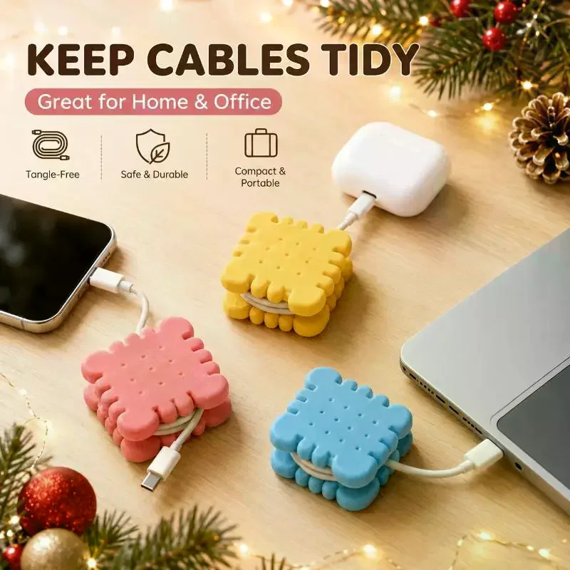 Organizer Kabel Berbentuk Bisk - Home Office Organization ulasan dan harga