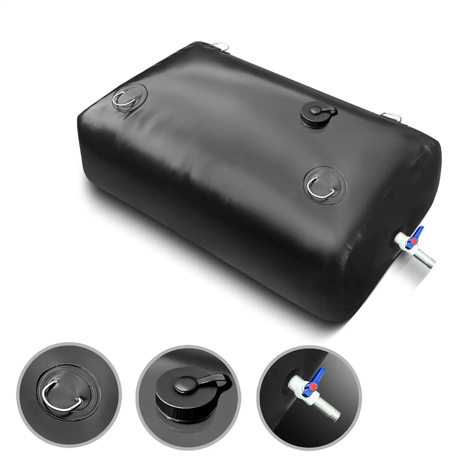 collapsible-water-tank-110l-foldable-water-bag-heavy-duty-portable-container-with-spigot-for-rv-car-truck-camping-garden-picnic