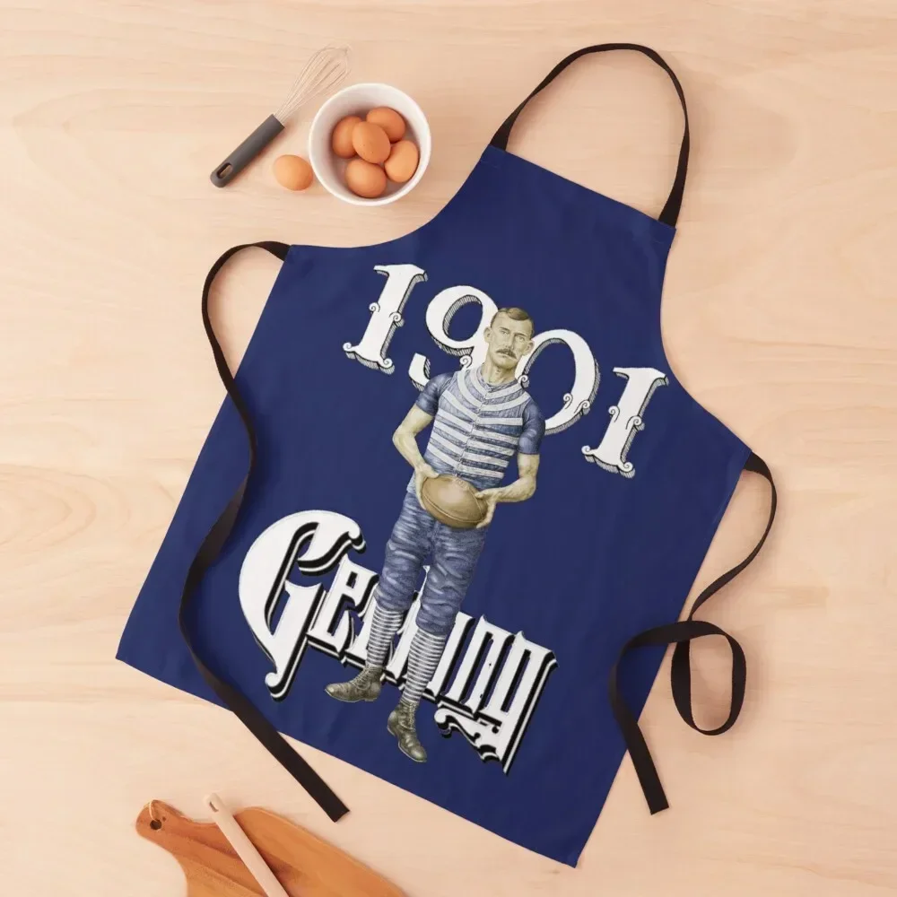 

Geelong FC great Henry Young Apron cookings for women Kitchen Apras For Women Novelties Kitchen And Home men's barbecue Apron