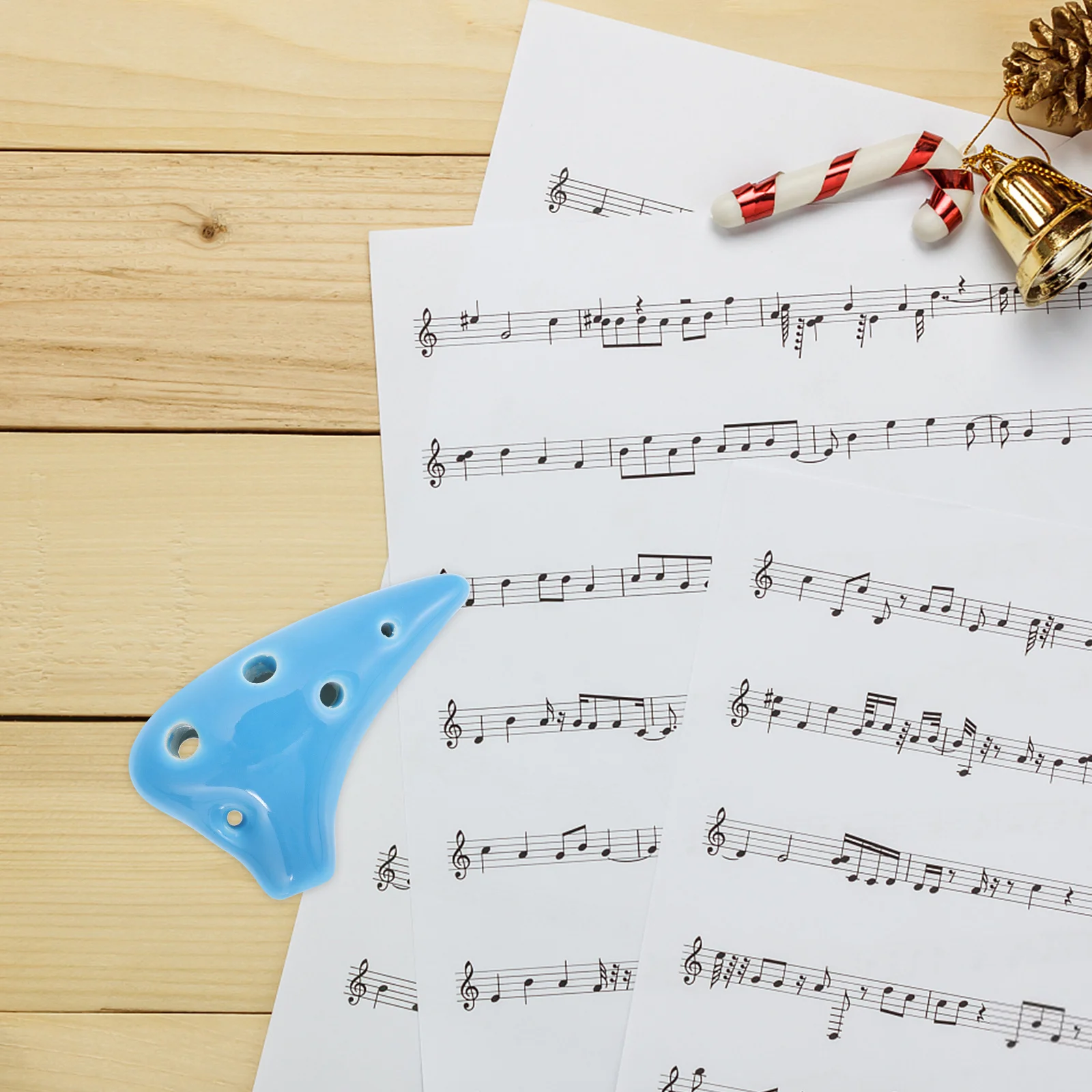 

6 Hole Mini Ocarina Portable Dolomite Calcined Beginner Kids Student Musical Instrument Gift 6 Hole Ocarina