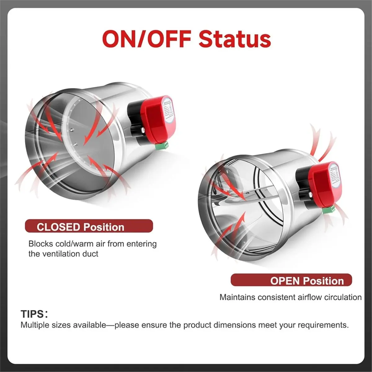 Abnh 8" Motorized D…