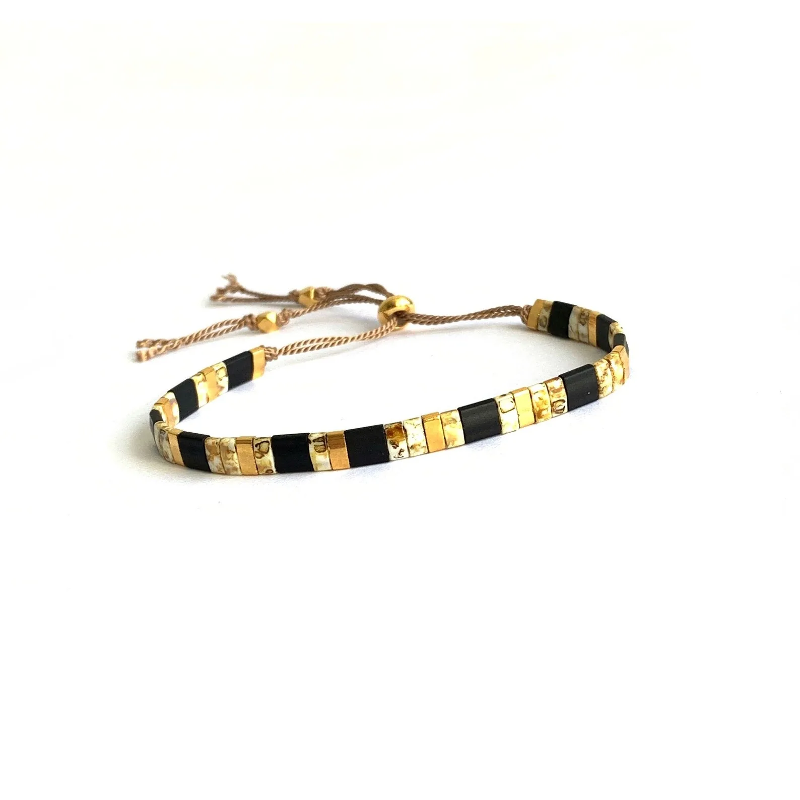Stackable Bracelet Set with Dainty Wrap, Christmas Gift for Women