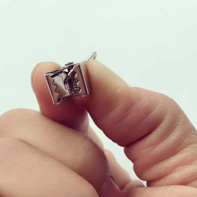 Mini Clips de Rideau en Métal Robustes et Réutilisables, Accessoires Multifonctionnels pour Fenêtre de Maison, 10/50 Pièces