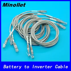 High Speed Cat5e Network Cable RS485 Cable For Communication Connecting Battery BMS To Inverter
