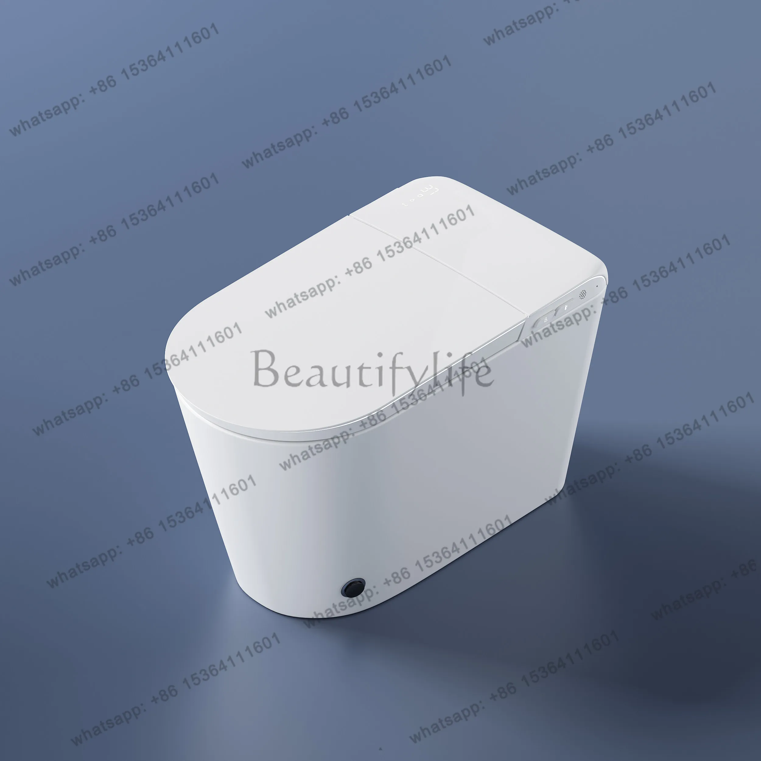 Smart toilet Fully automatic induction flip integrated household, smart toilet with water tank
