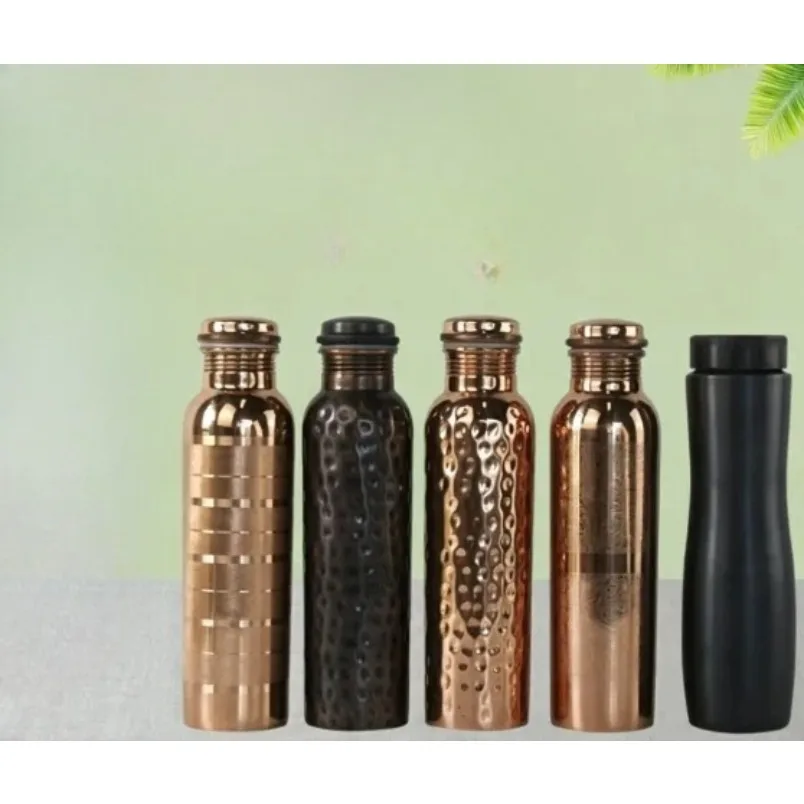 Pure Copper Handmade Water Bottle Portable Outdoor Travel Portable Cold Kettle Spot