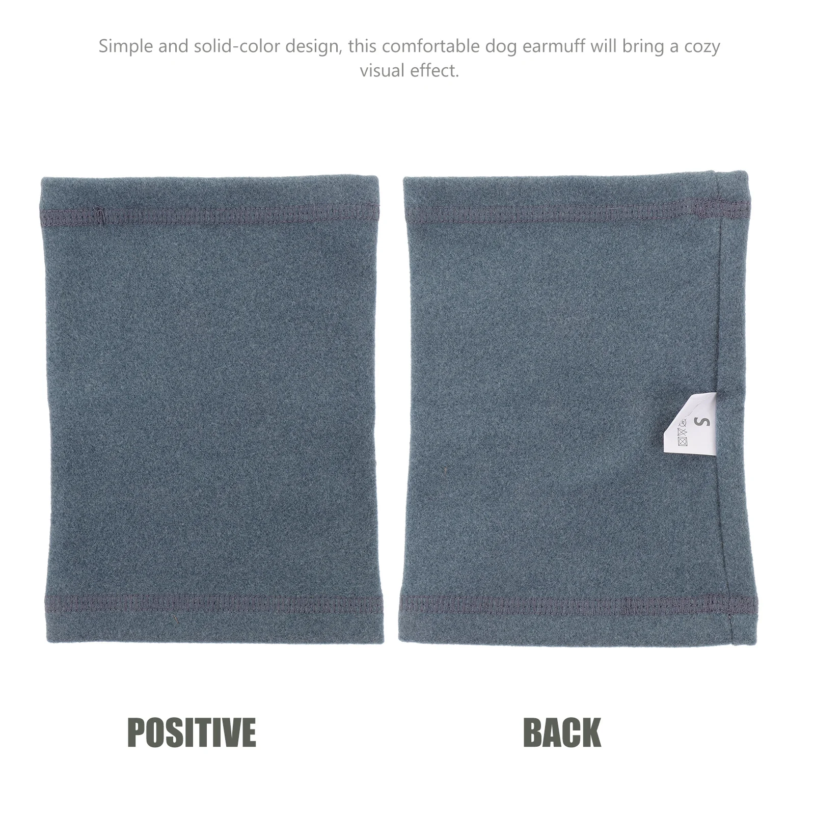 

Dog Ear Muffs for Cold Winter Weather Dog Head Cover Warmth Retention Soft Comfortable Fit for Pet Outdoor Activities