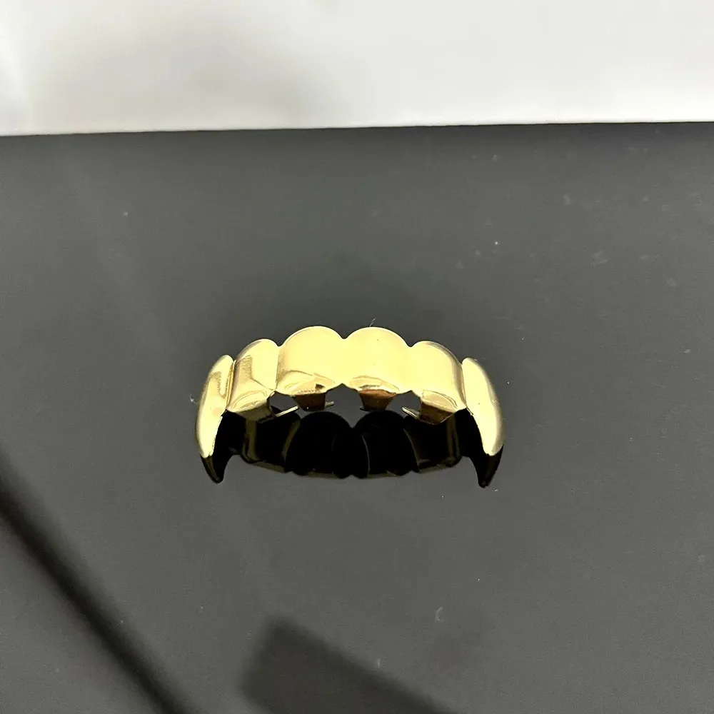 Klassische Glänzende Vampirzähne Zahnkappen Hip-Hop 6/6 Glatte Oberfläche Zahn-Grills für Frauen Männer Halloween Cosplay Schmuck Geschenk – Detail 17