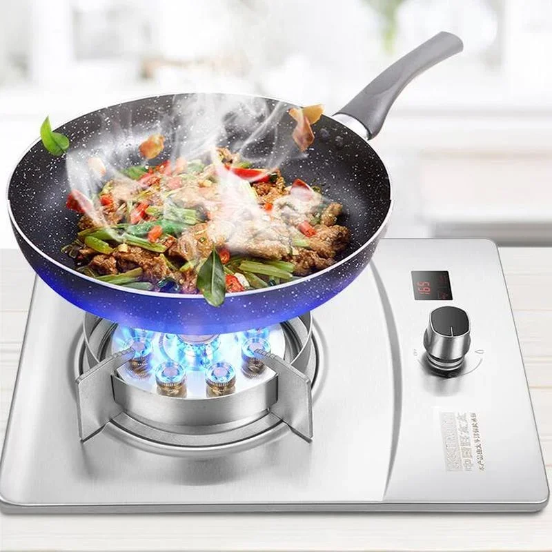 7.0KW Household Gas Stove Single Stove Embedded Desktop Household Fierce Fire Single Head Liquefied Gas Natural Gas Stove