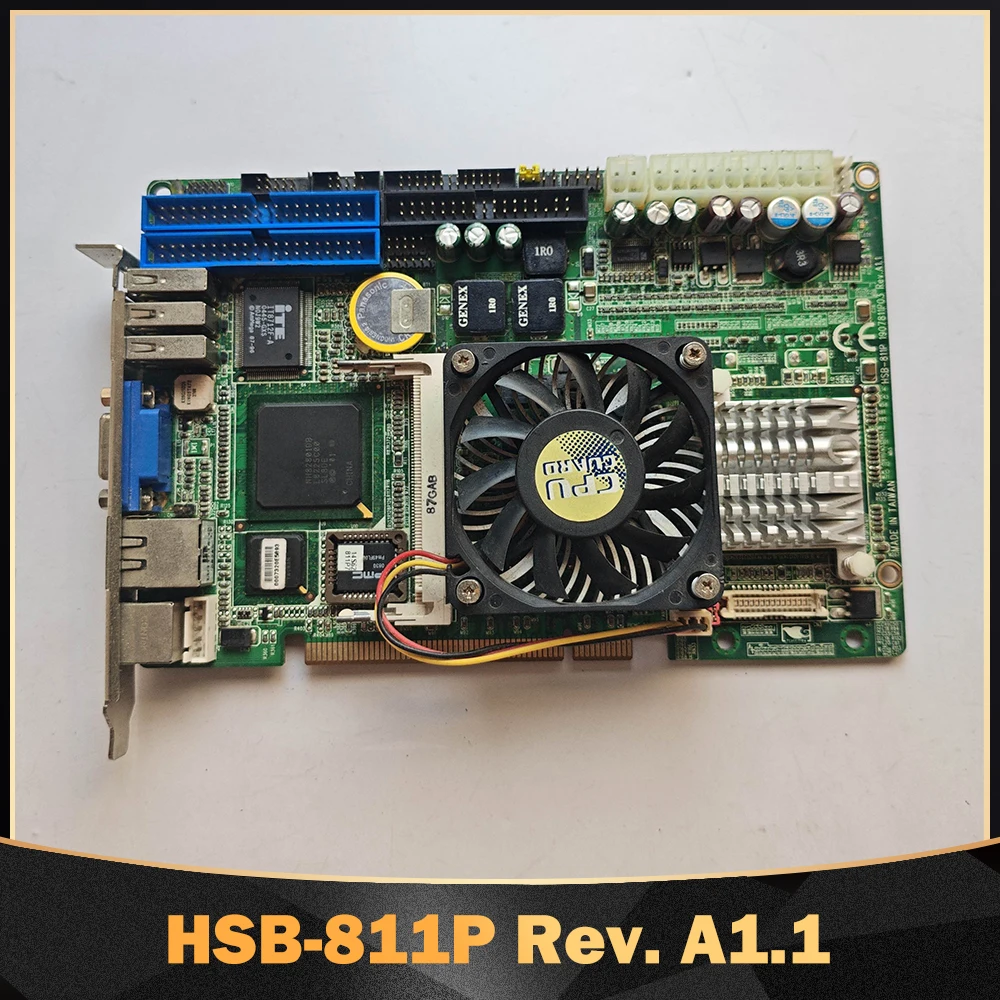 

HSB-811P Rev. A1.1 Half length Card Industrial Control Motherboard