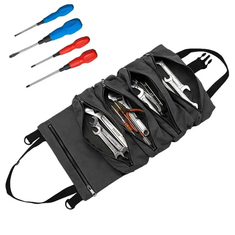 Car Repair Tool Kit Storage Bag Lockpicking Set Hand-Held Tools Shoulder Pack For Automotive Mechanical Workshop Tools