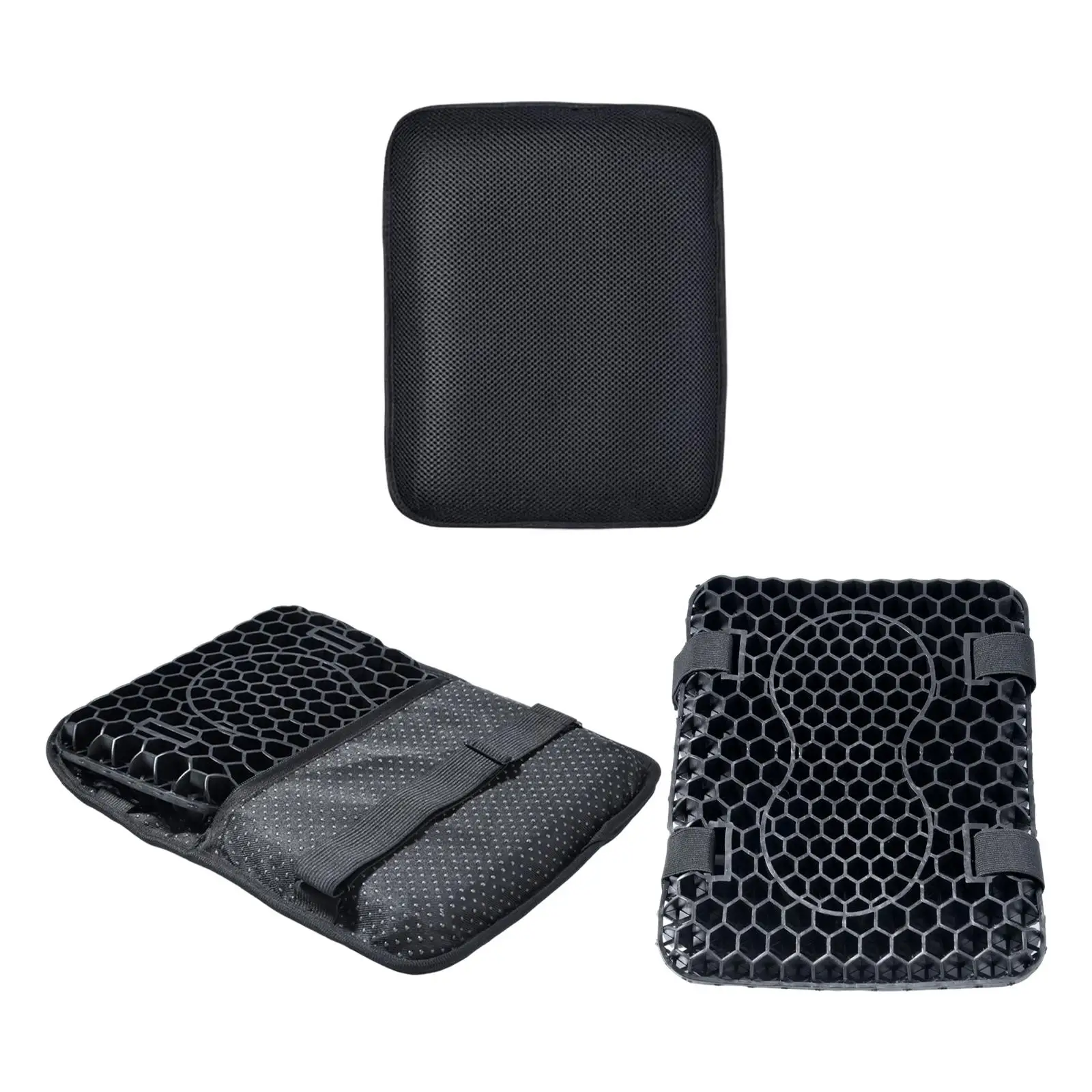 Motorcycle Seat Cushion Ergonomic Damping Absorbing Pressure Accessories Shock Absorption for Winter Long Distance Cycling