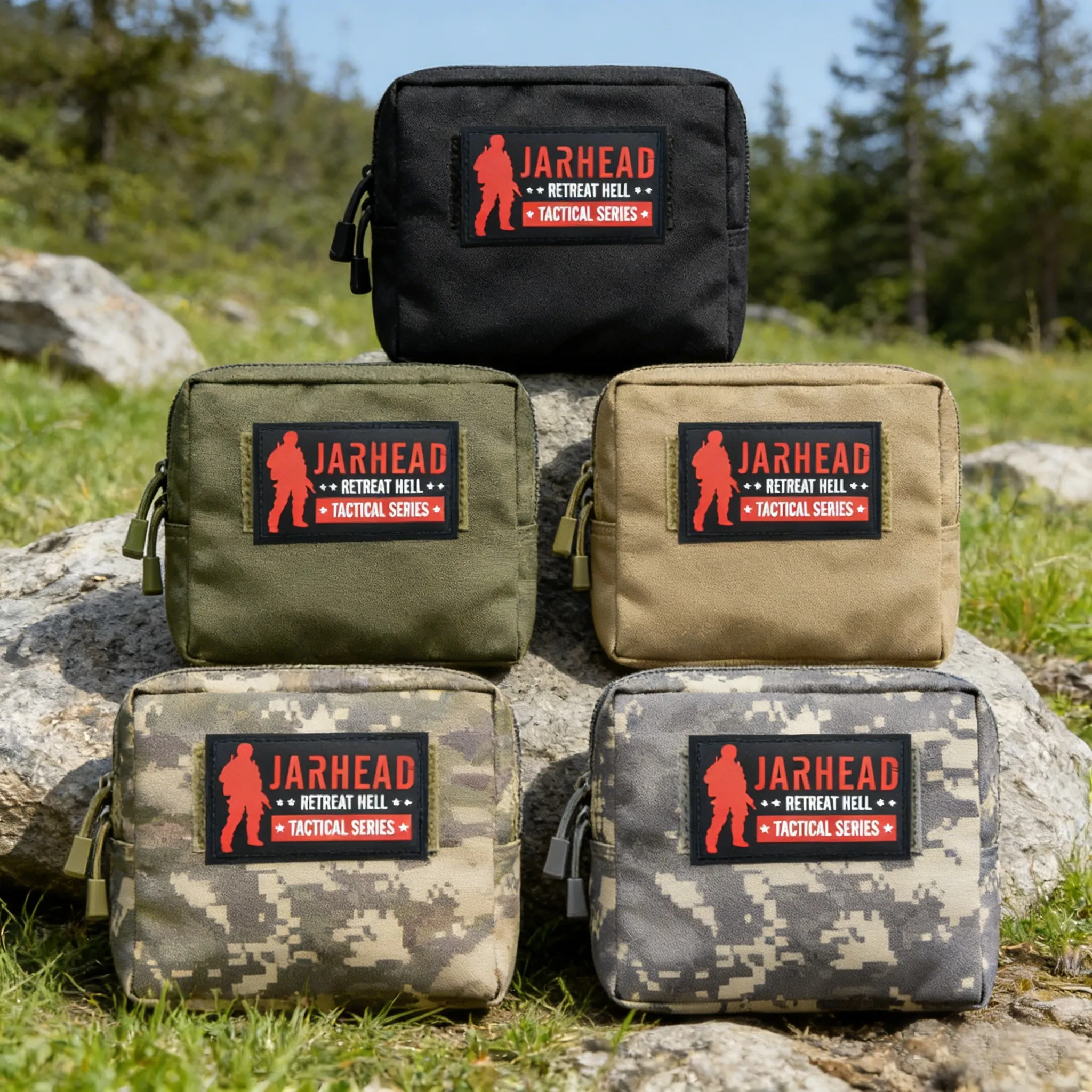 

Тактическая сумка-подсумок EDC Molle для активного отдыха, охоты, велоспорта, туризма, хранения мелочей, аксессуар для жилета и рюкзака