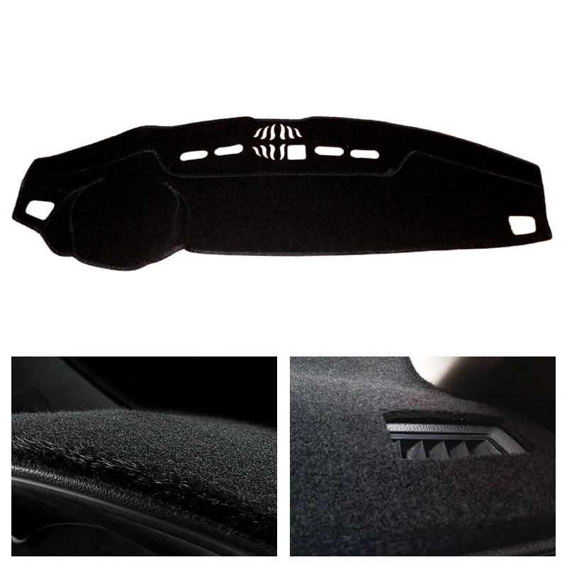 Car Dashmat Dashboard Dash Mat Dash Pad Cover For Land Rover Discovery 3 4 LR3 LR4 Range Rover Sport