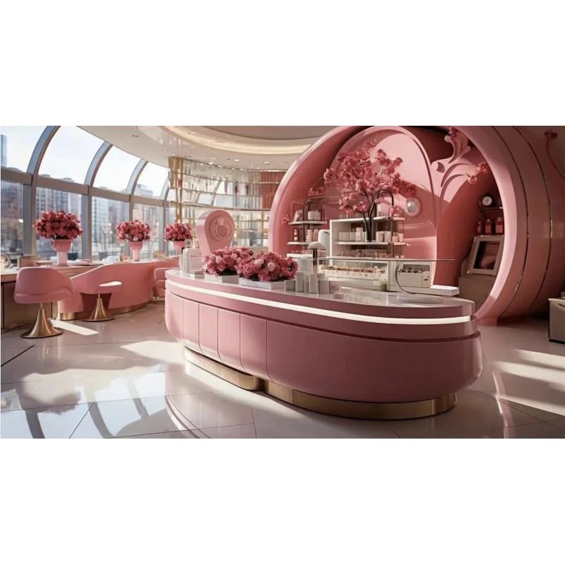 custom.Custom Store Display Showcase Perfume Cosmetic Stores and Beauty Shops