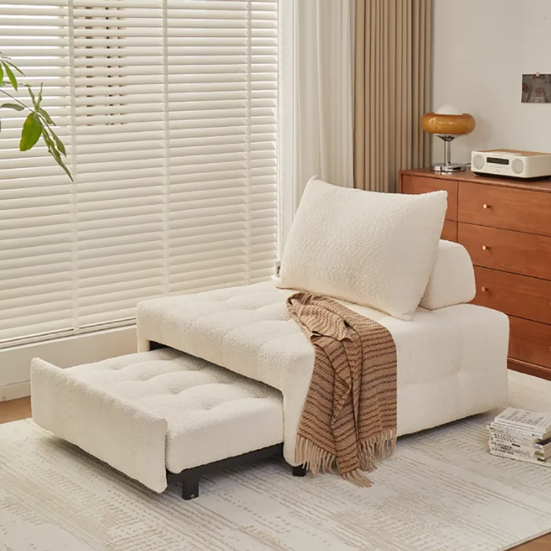 

Luxury Elegant Living Room Sofas French Design Trendy Modern Sofa Bed Multifunctional Comfortable Canapé Lit Bedroom Furniture