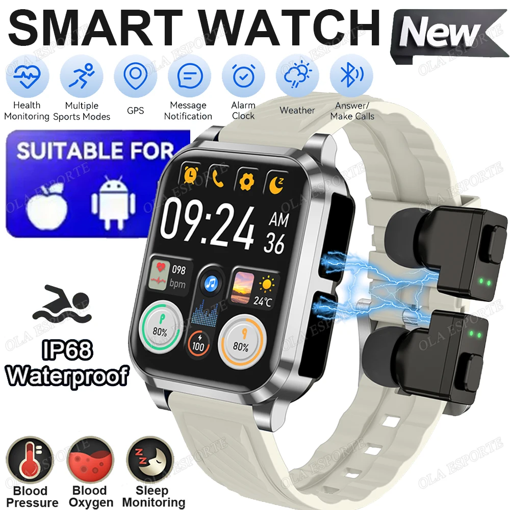 2 In 1 Smart Watch … - image