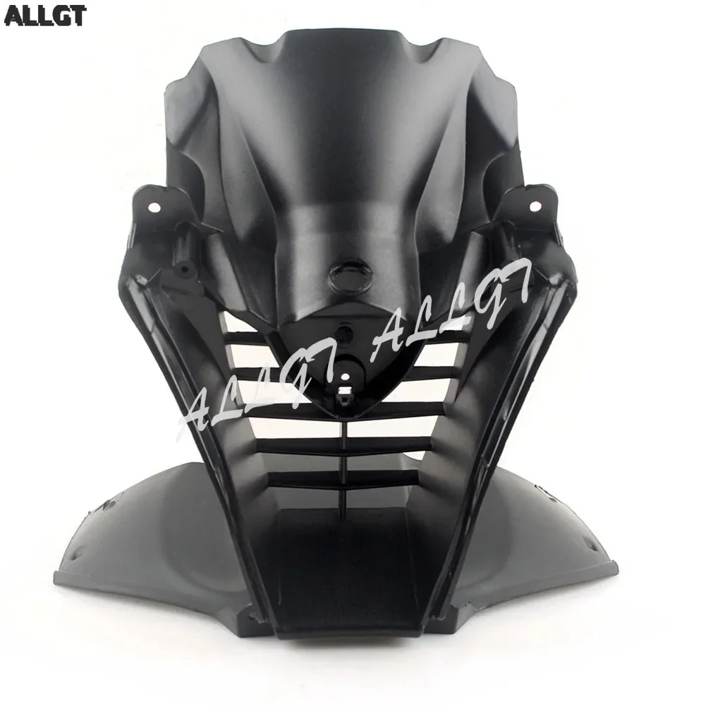 Middle Upper Front Fairing Cowl Nose For YAMAHA YZF R6 YZF-R6 06 07 Unpainted Black