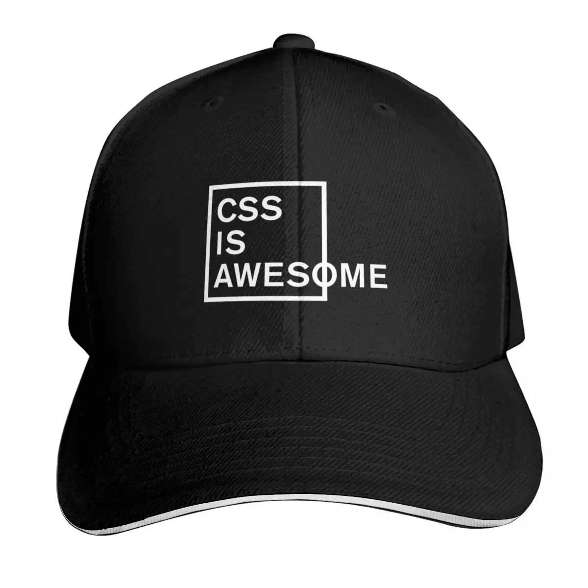 CSS Is Awesome Gorra de béisbol, nuevo modelo, sombrero de lujo, sombrero para hombre, sombrero de golf genuino, sombreros para mujer, sombreros para hombre