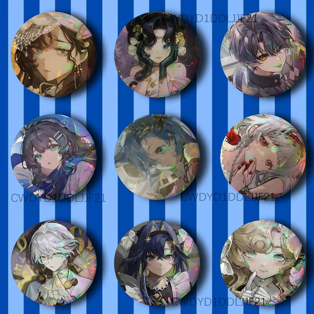 R-Reverse 1999 Game Badge Brooch Figure Lapel Pins Clothes Backpack Fashion Cute Collection Decoration Display