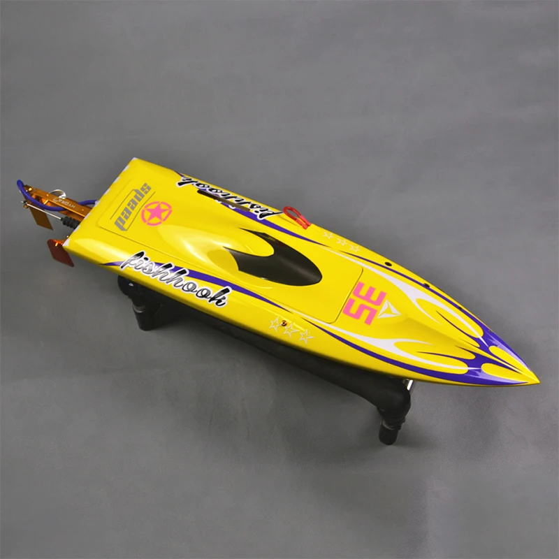 

RC Boat H625 Wolf Tooth FRP Hull Electric Boat B2872 Brushless Motor Anti-rollover Model Toy