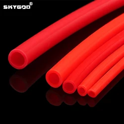 1/3/5/10M Silicone Tube Food Grade Rubber Hose Red Flexible Aquarium Air Irrigation Pipes Water Connector Garden Hoses
