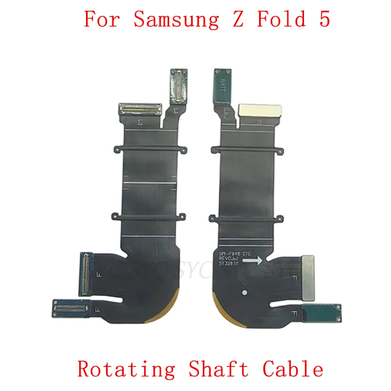 

Main Board Motherboard Connector LCD Flex Cable For Samsung Z Fold 5 F946 Rotating Shaft Cable Repair Parts