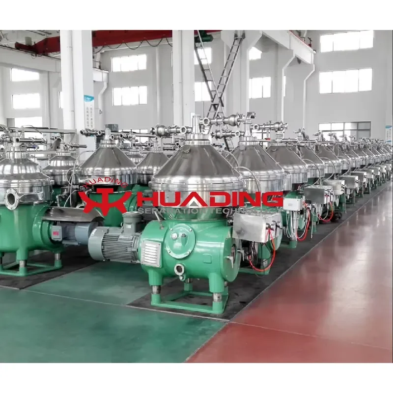 HCY Disc Stack Centrifuges for Animal and Fish Processing