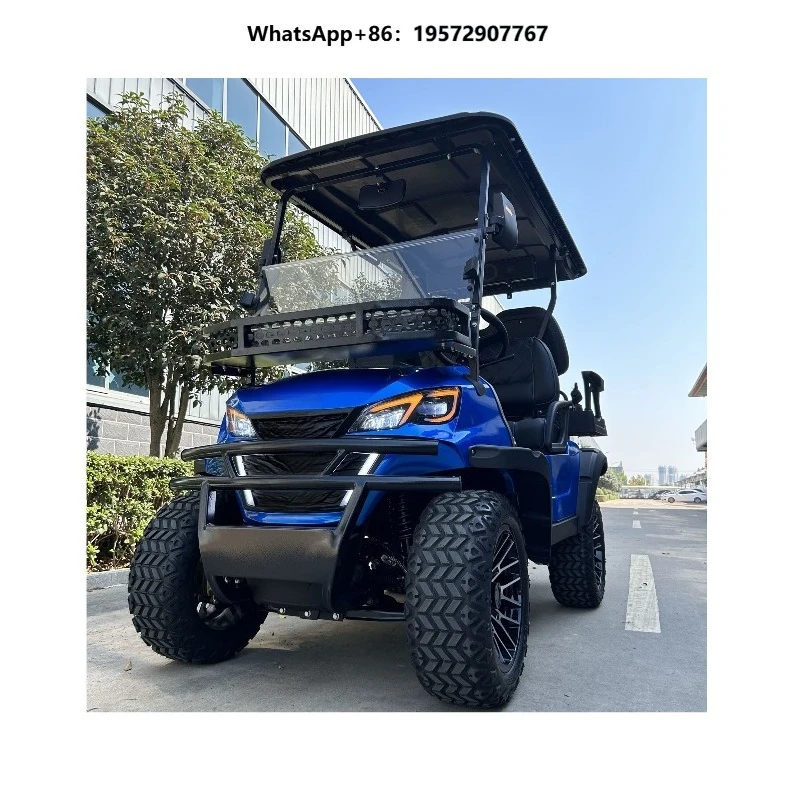 Golf Cart Factory Direct Sales 4 Wheel Drive 4x4 Golf Cart With Folded Back Seat