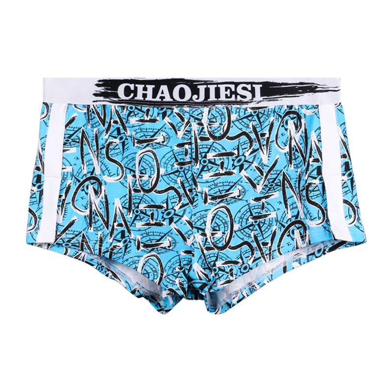 Baumwollhosen, locker und atmungsaktiv, Aro-Hosen, Herrenunterwäsche, Herrenhaus dünn, flache Eckshorts, Shorts, Vier-Eckschläfer