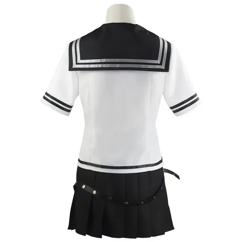 

Costume de marin Cosplay Anime Danganronpa 2 Mioda Ibuki, Costume d'anime pour filles, jupes uniformes JK, perruque