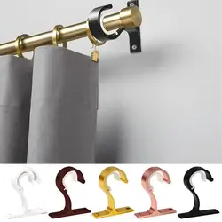 Home Ceiling Curtain Rod Installation Hook Room Thickening Crossbar Fixing Clip Hanging Rack With Screws For Kitchen Living Room