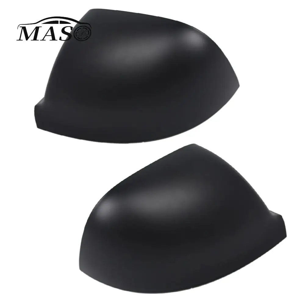 

Matte Black Rearview Mirror Cover Side Mirror Caps Car Accessories for Volkswagen Transporter T5 T5.1 T6 2010-2023