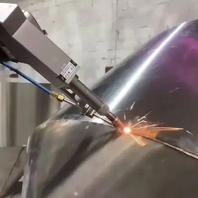 ACCUTEK Tukang Las Serat Deformasi Kecil 1500W Lembaran Pelat Baja Tahan Karat Penyolderan 3 In 1 Las Laser Hine