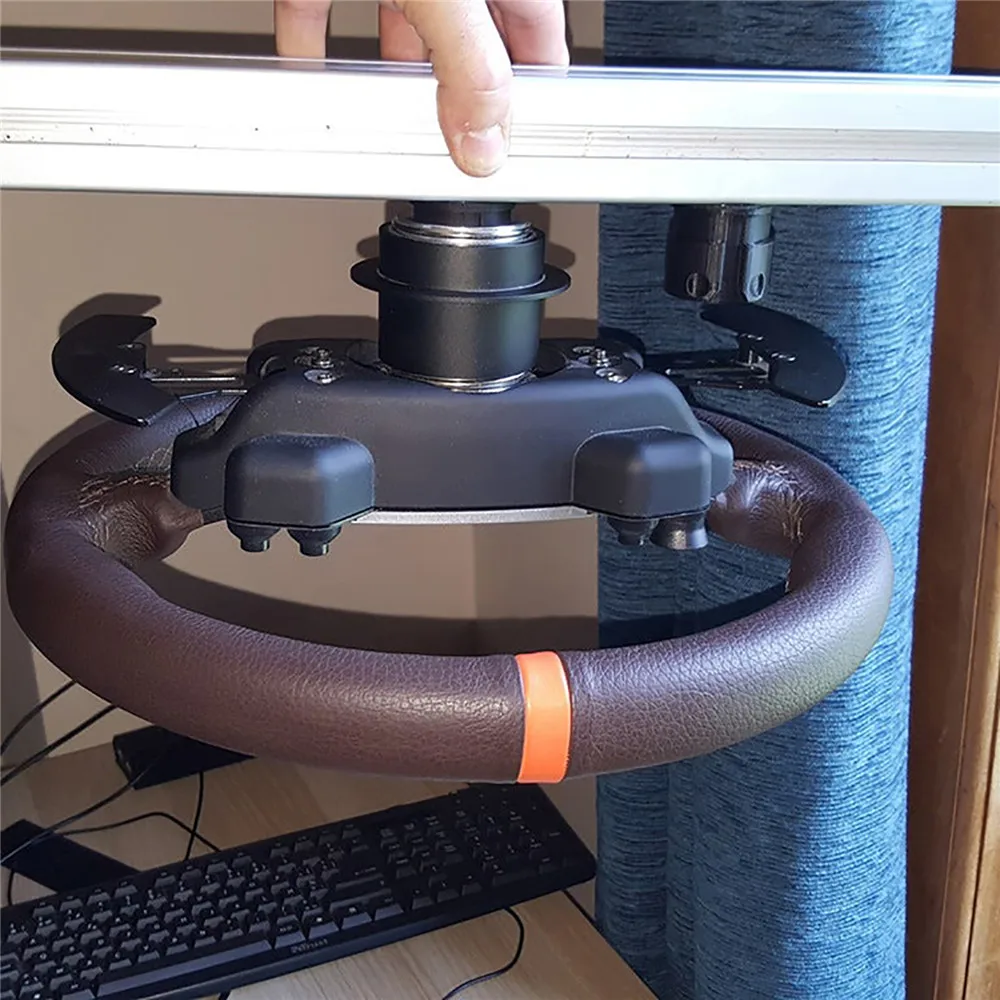 Soporte de montaje en pared para volante, extrusor con tornillos para FANATEC, accesorios de fijación