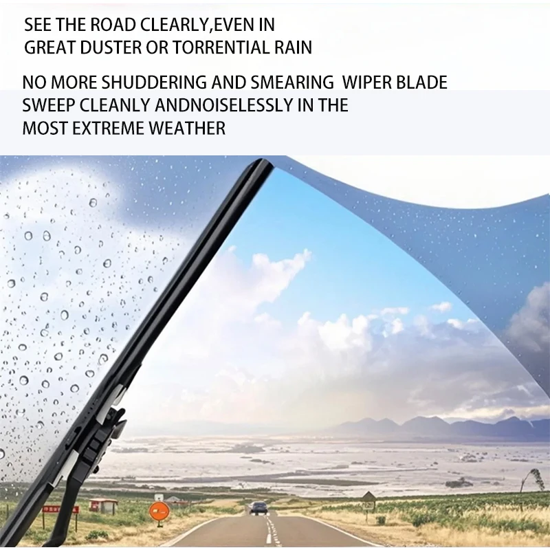 

2pcs For Mercedes Benz CLS Class W219 W218 W257 2004-2023 Front Windshield Wiper Blades 2005 2018 Windscreen Window Accessories