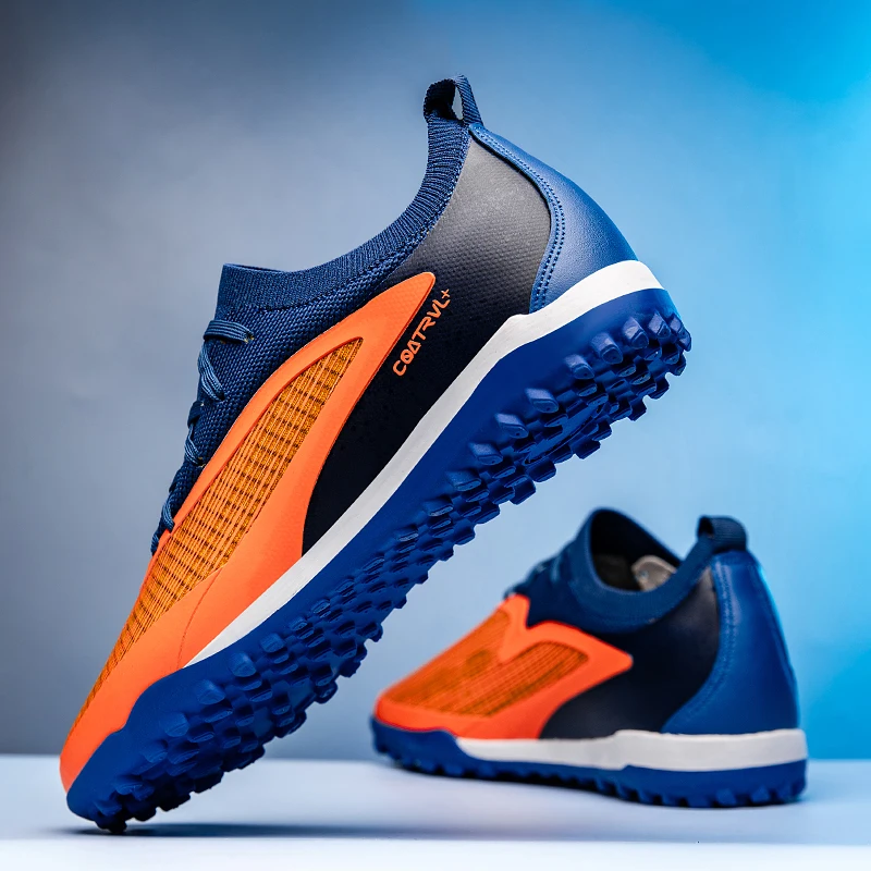 Nowe męskie profesjonalne miękkie buty piłkarskie, sneakersy, buty do meczów, ultralekkie buty do futsalu, wysokiej jakości korki TF/FG, unisex, hit sprzedaży.