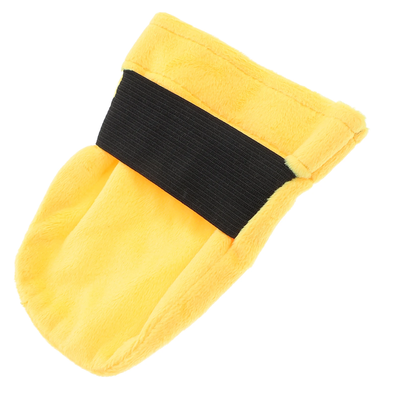 Dispositivo di rimozione per la rimozione del sacco Pulisci il guanto Detergente per il corpo Elementi essenziali per la spiaggia Strumento portatile per la rimozione della sabbia per le vacanze da campeggio giallo per bambini