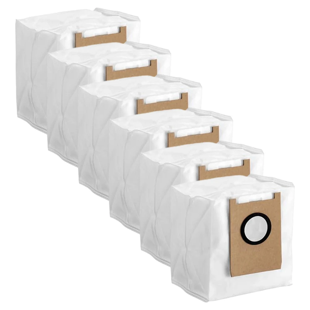 6 قطعة الأقمشة غير المنسوجة 3L أكياس الغبار التقاط بشكل فعال الغبار الأوساخ ترشيح شامل للمكنسة الكهربائية Eufy 3-in-1 E20