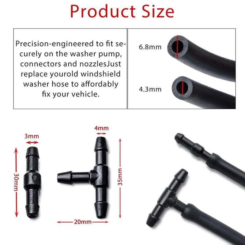 

Windshield Washer Squirter Nozzle Spray For Dodge Jeep 4805742AB, 5116079AA